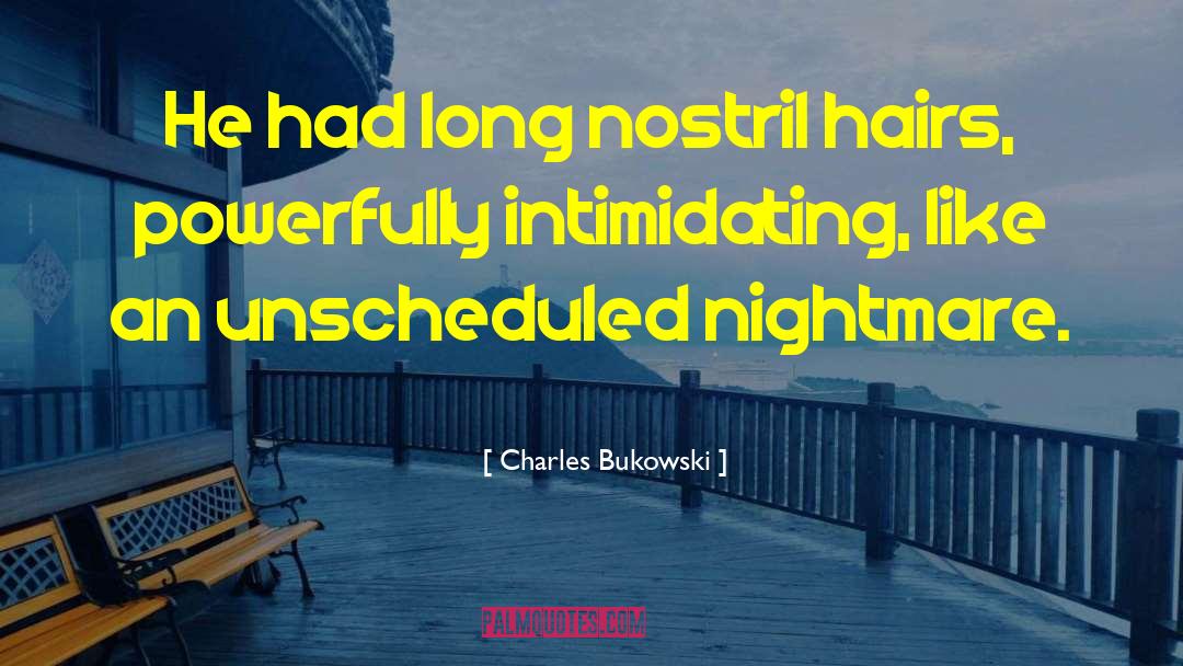 Unscheduled quotes by Charles Bukowski