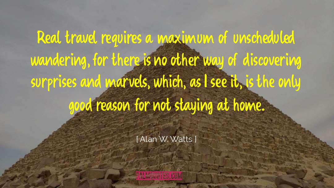 Unscheduled quotes by Alan W. Watts