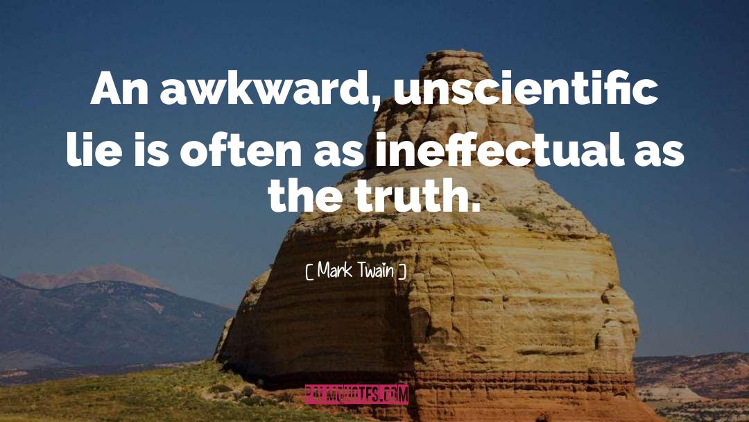 Unscientific quotes by Mark Twain
