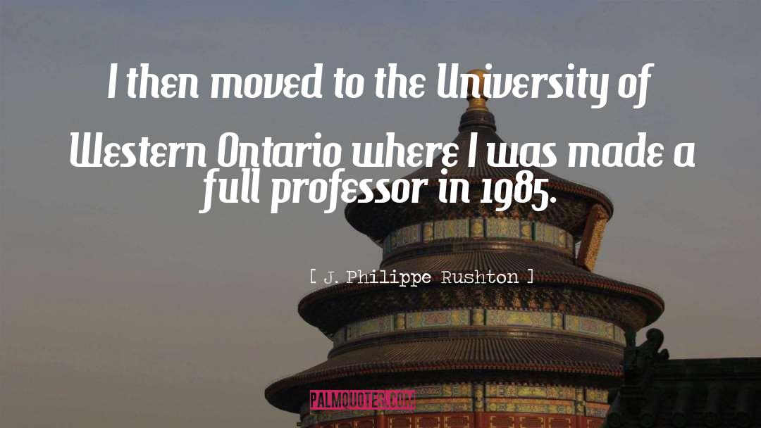 Unseen University quotes by J. Philippe Rushton