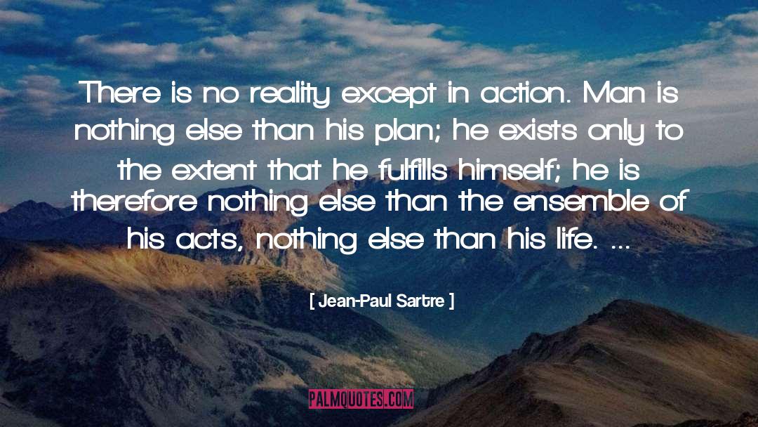 Unselfish Acts quotes by Jean-Paul Sartre