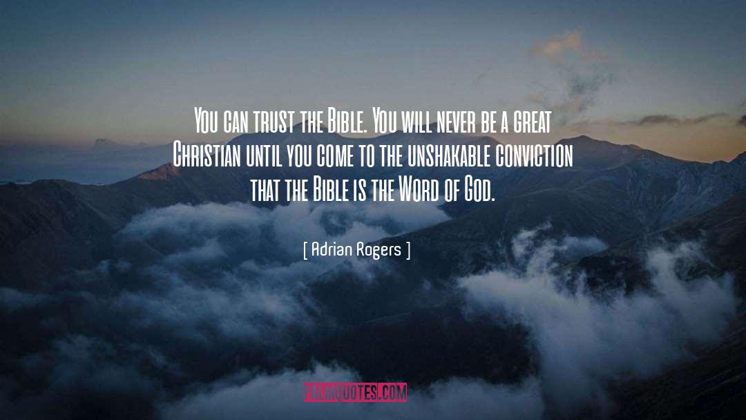 Unshakable quotes by Adrian Rogers