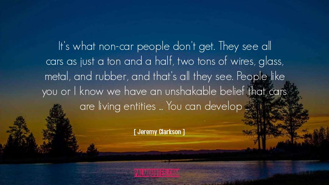 Unshakable quotes by Jeremy Clarkson