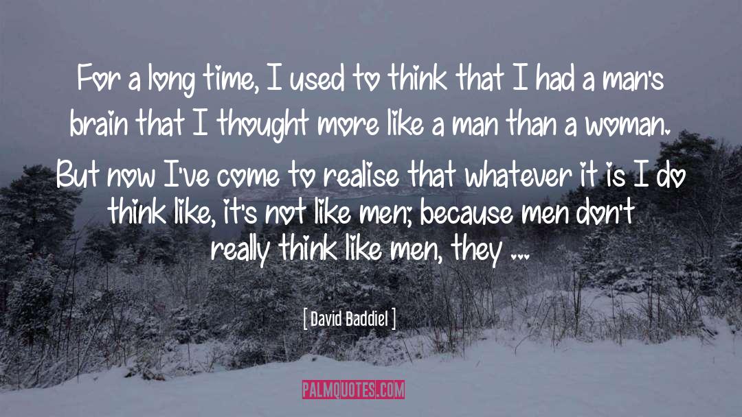 Unshaven Boys quotes by David Baddiel