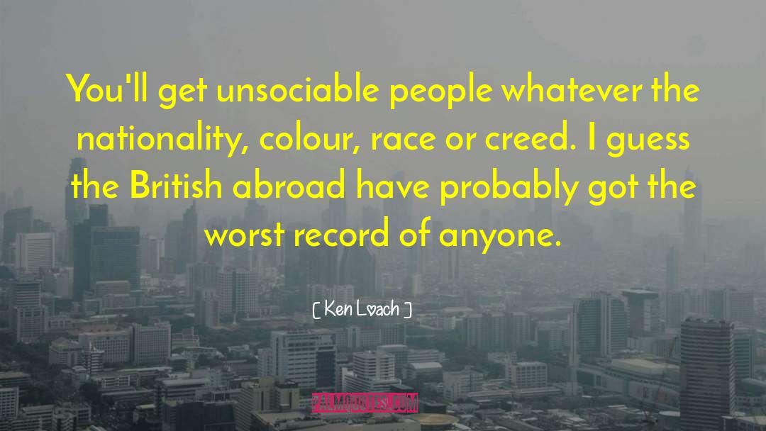 Unsociable quotes by Ken Loach