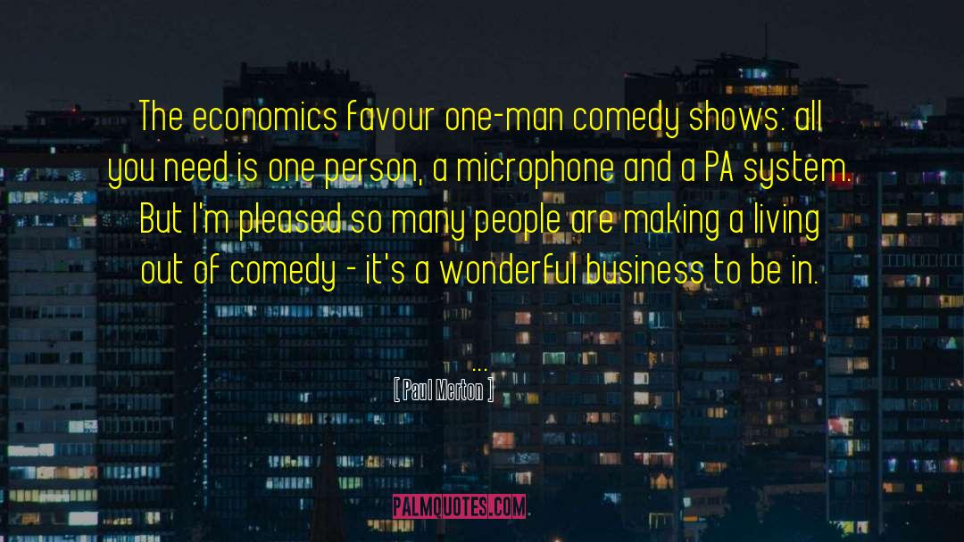 Unsold Pa quotes by Paul Merton
