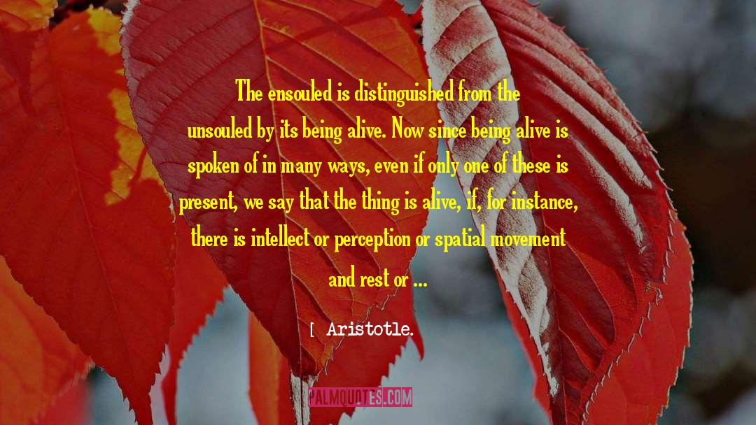 Unsouled quotes by Aristotle.