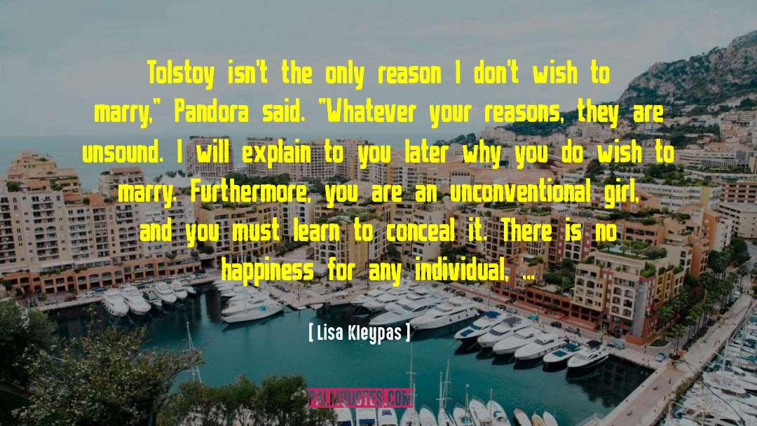 Unsound quotes by Lisa Kleypas