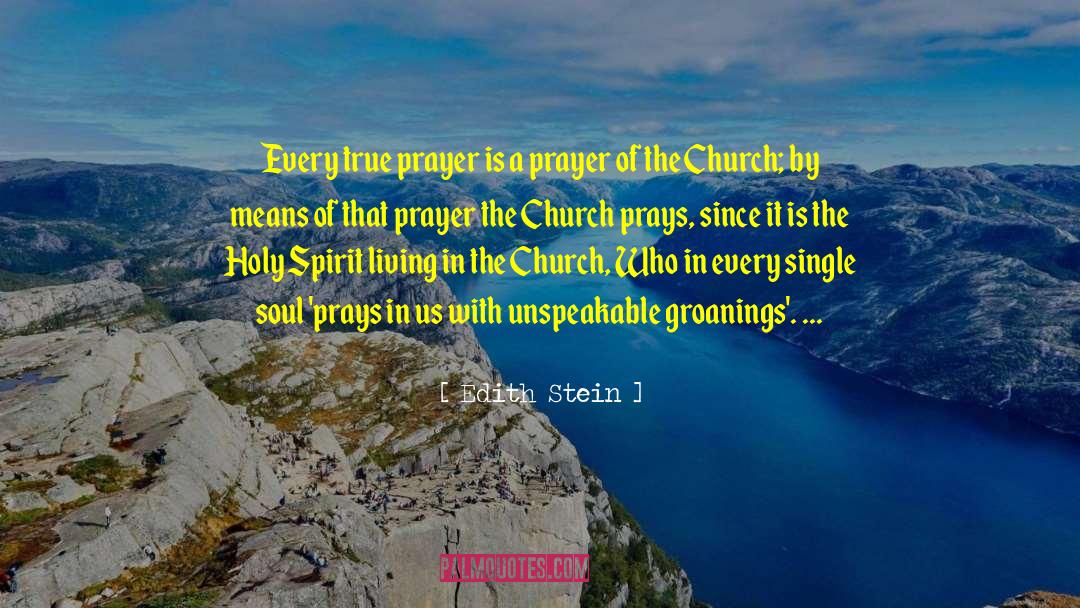 Unspeakable quotes by Edith Stein