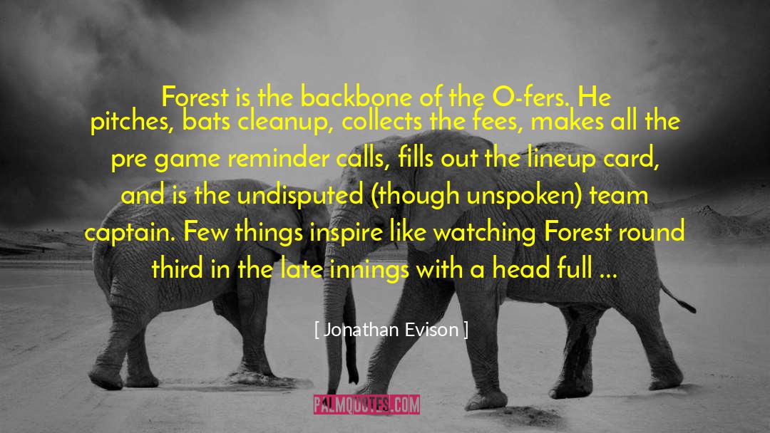 Unspoken Curses quotes by Jonathan Evison