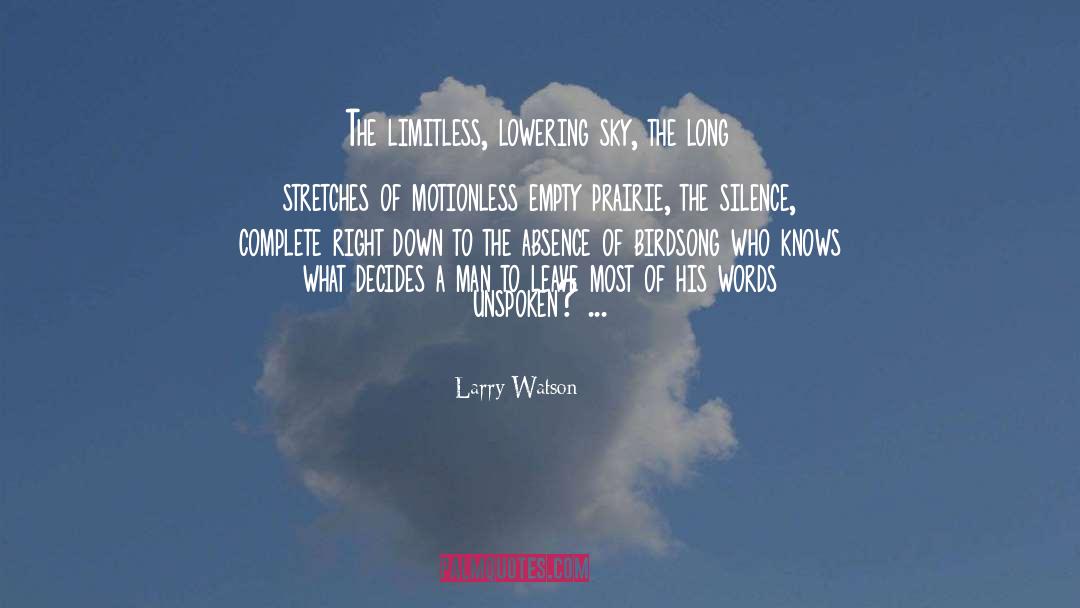 Unspoken Norm quotes by Larry Watson