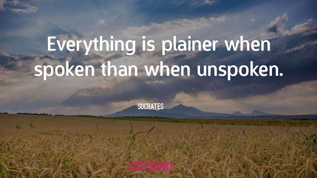 Unspoken quotes by Socrates