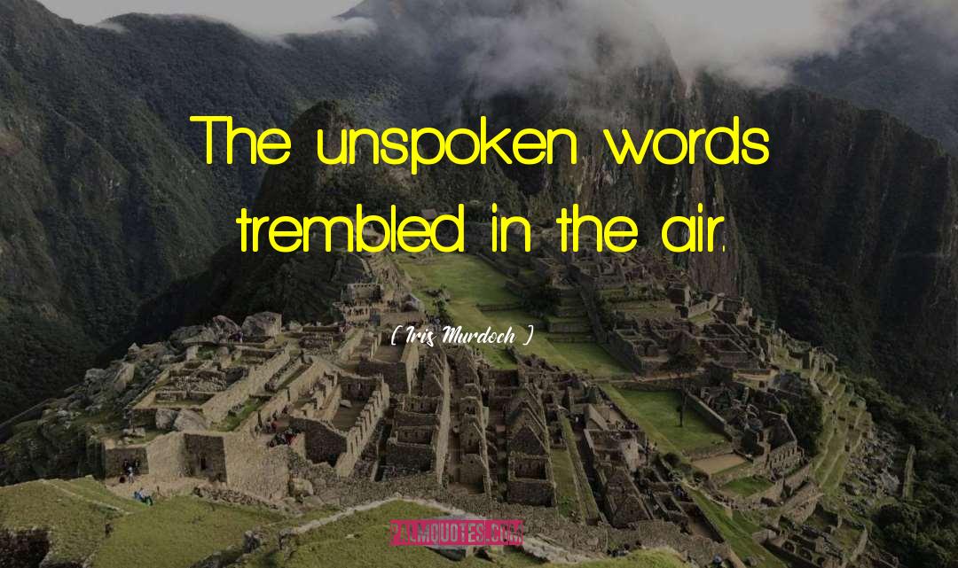 Unspoken quotes by Iris Murdoch