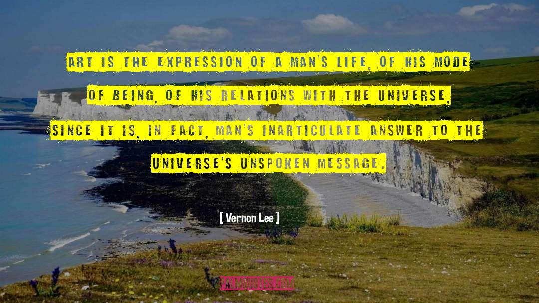 Unspoken quotes by Vernon Lee