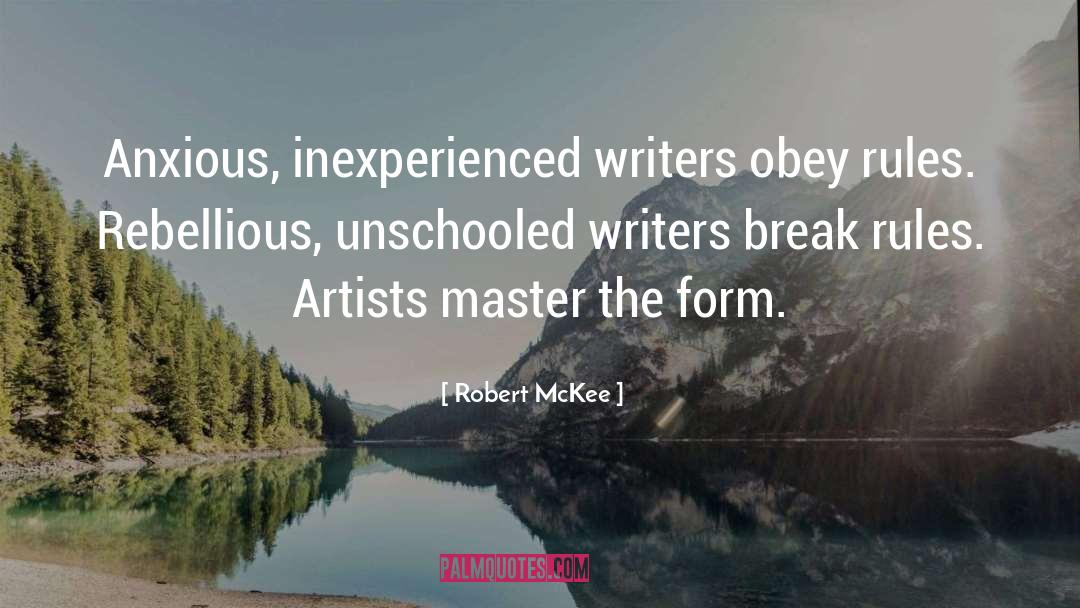 Unspoken Rules quotes by Robert McKee