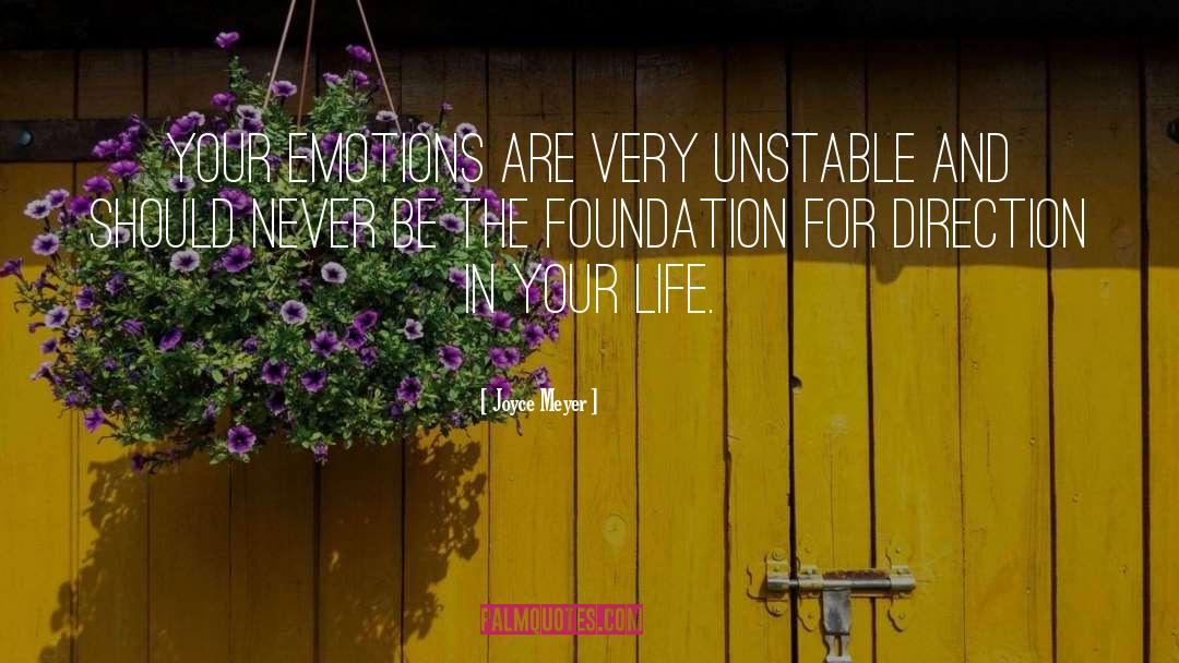 Unstable quotes by Joyce Meyer