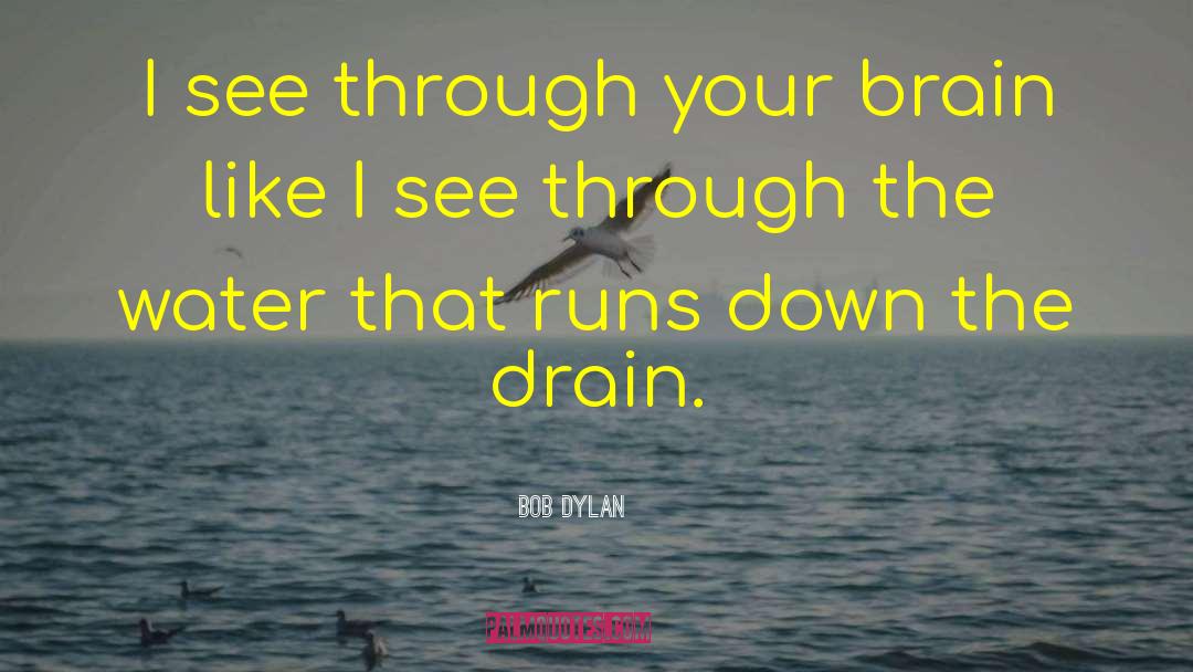 Unstopping Drains quotes by Bob Dylan