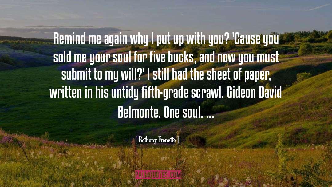 Untidy quotes by Bethany Frenette