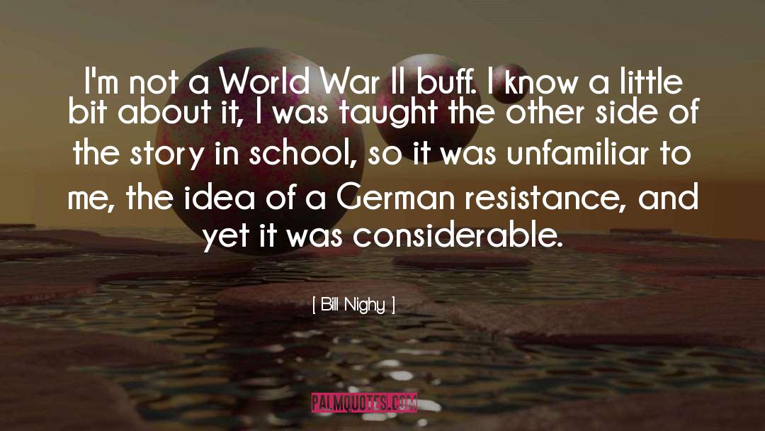 Untier German quotes by Bill Nighy