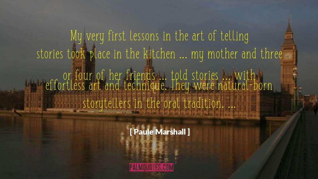 Untold Stories quotes by Paule Marshall