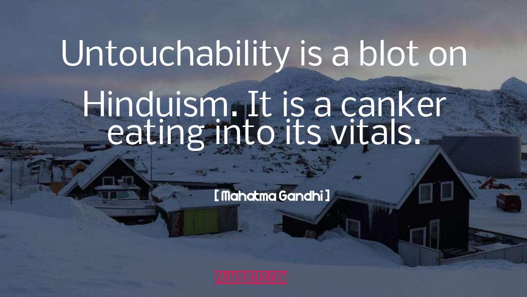 Untouchability quotes by Mahatma Gandhi