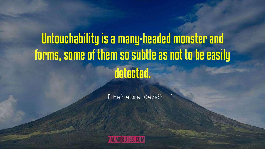 Untouchability quotes by Mahatma Gandhi