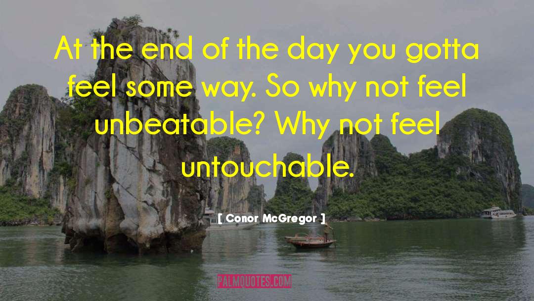 Untouchables quotes by Conor McGregor
