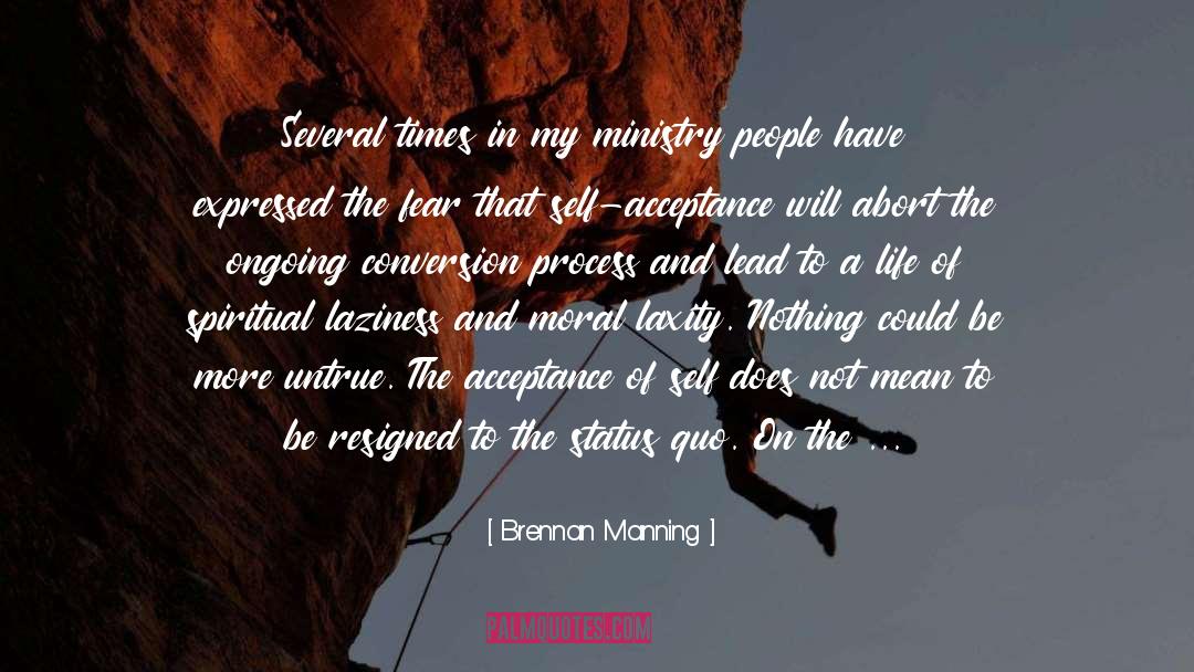 Untrue quotes by Brennan Manning