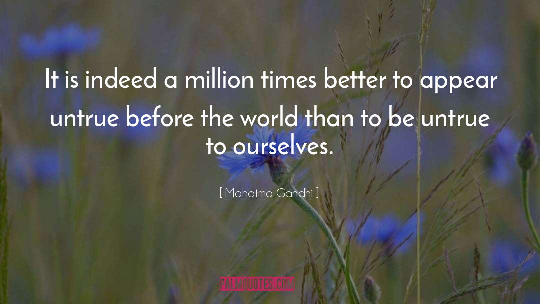 Untrue quotes by Mahatma Gandhi