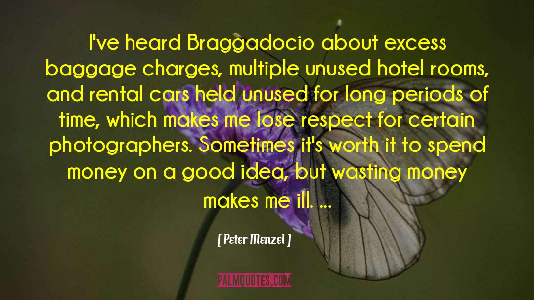 Unused quotes by Peter Menzel