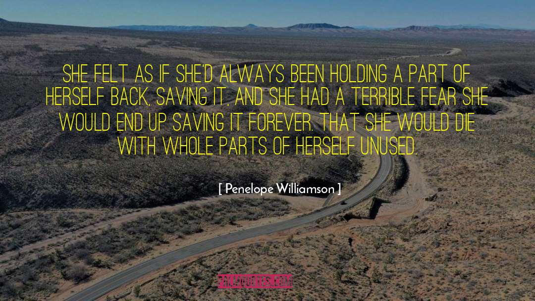 Unused quotes by Penelope Williamson