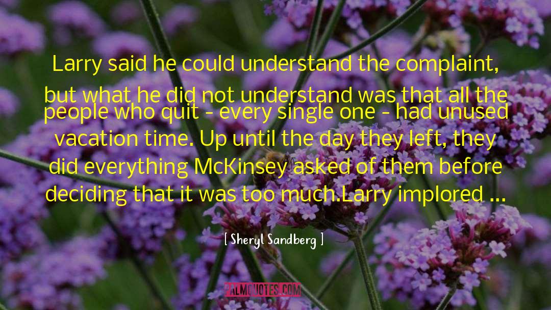 Unused quotes by Sheryl Sandberg