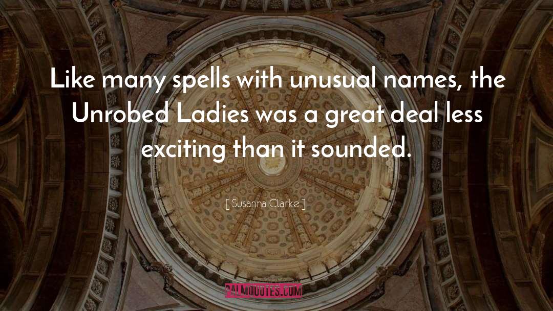 Unusual Names quotes by Susanna Clarke