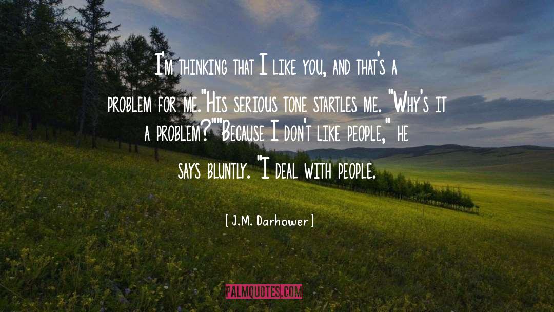 Unusual People quotes by J.M. Darhower