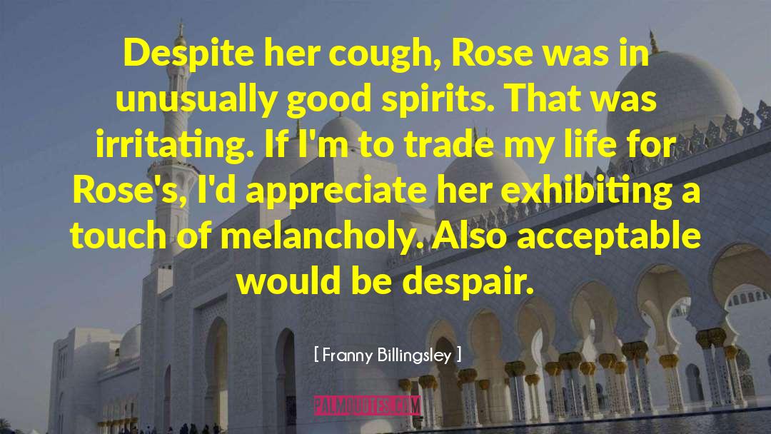 Unusually quotes by Franny Billingsley