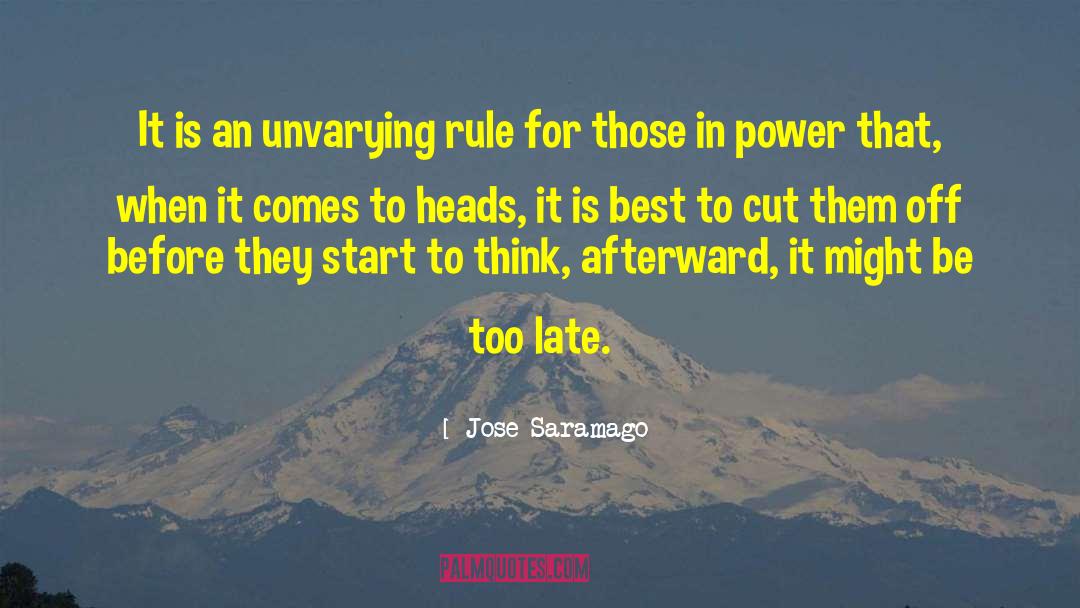 Unvarying quotes by Jose Saramago