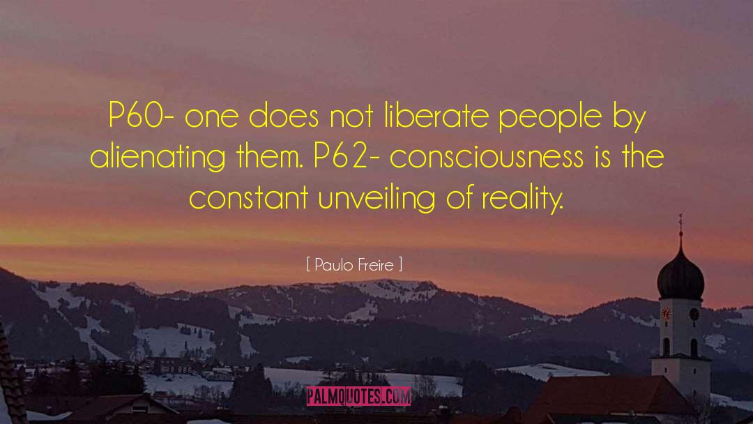 Unveiling quotes by Paulo Freire