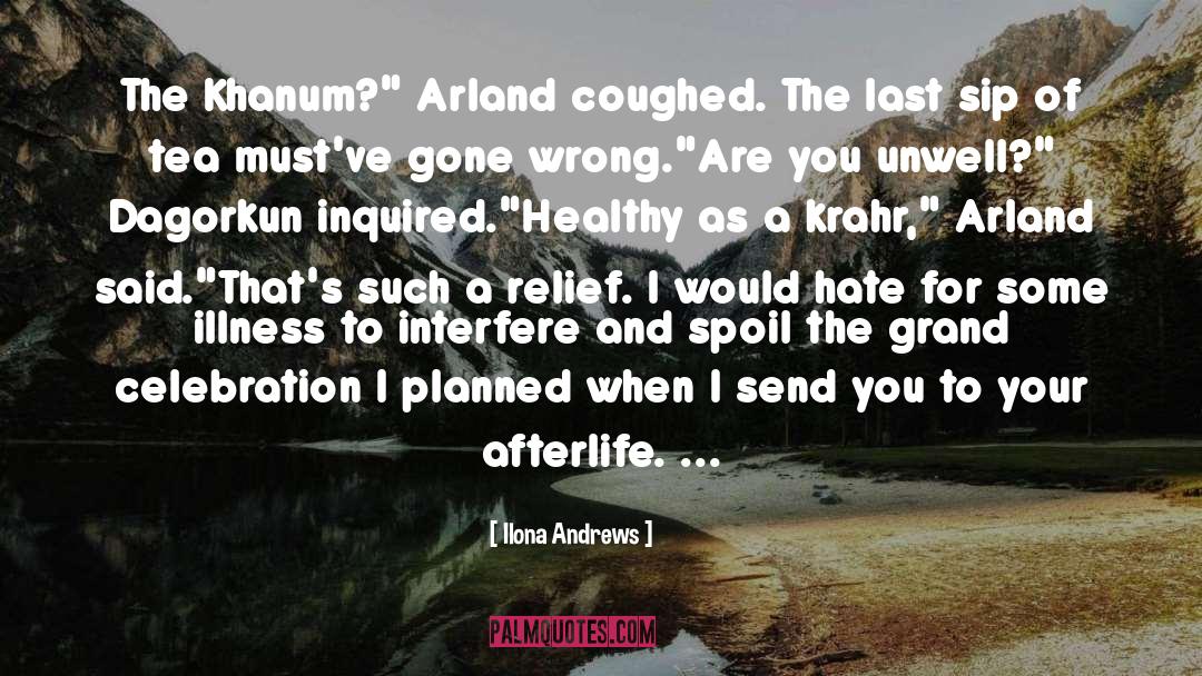 Unwell quotes by Ilona Andrews