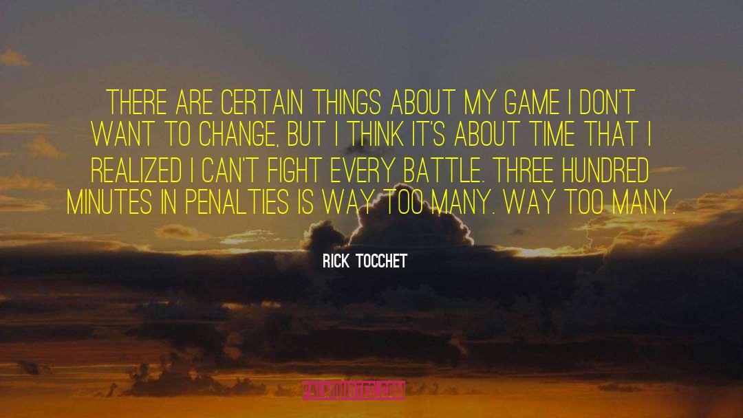 Unwillingness To Change quotes by Rick Tocchet