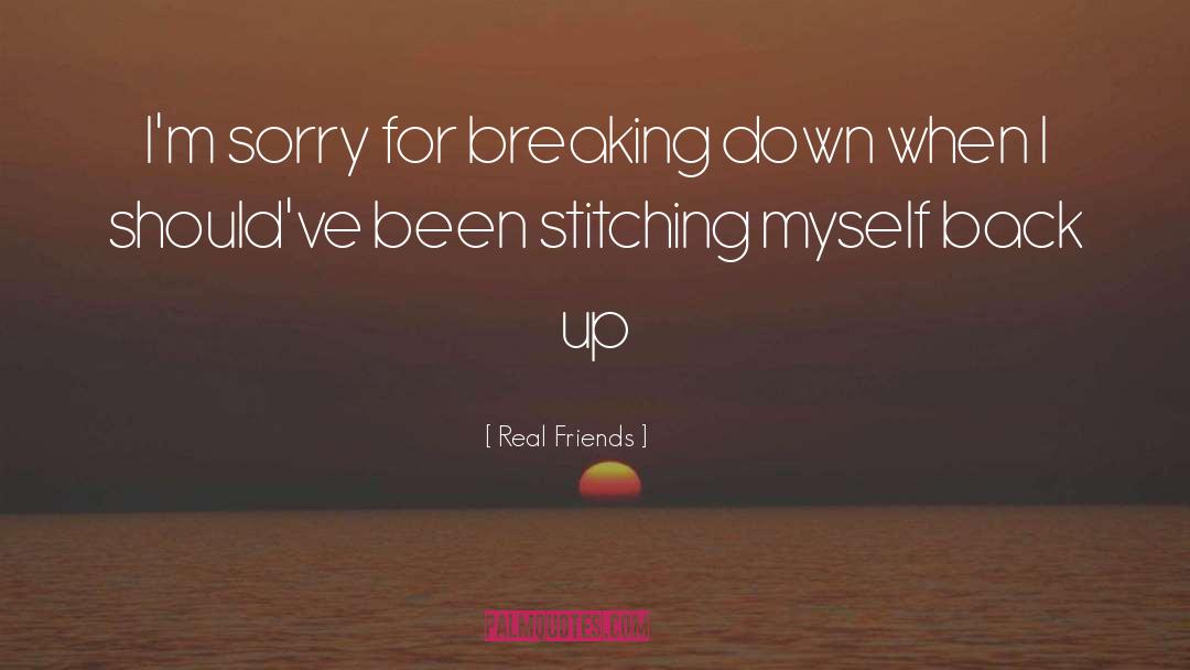 Unwind With Friends quotes by Real Friends
