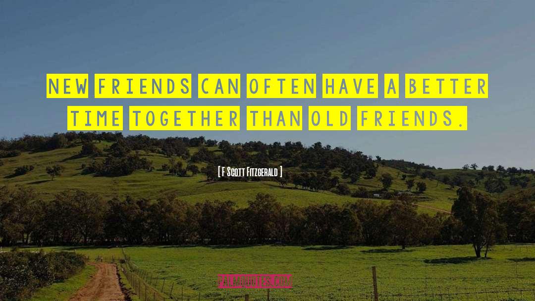 Unwind With Friends quotes by F Scott Fitzgerald