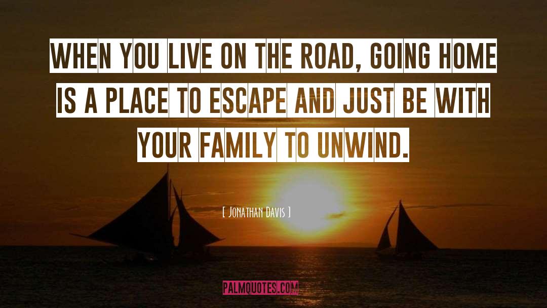 Unwind With Friends quotes by Jonathan Davis