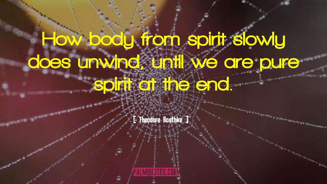 Unwind With Friends quotes by Theodore Roethke