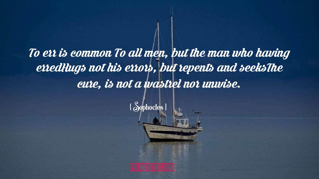 Unwise quotes by Sophocles