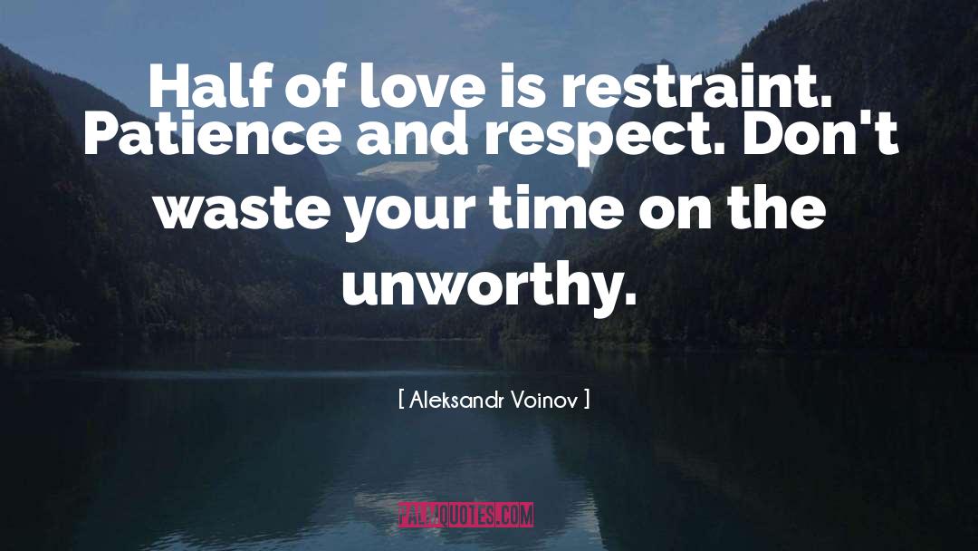 Unworthy quotes by Aleksandr Voinov