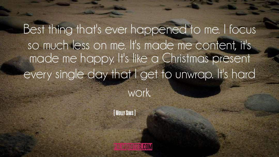 Unwrap quotes by Molly Sims