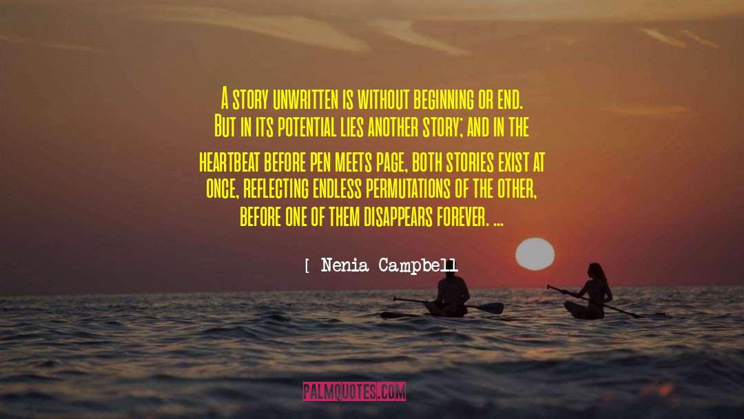 Unwritten quotes by Nenia Campbell