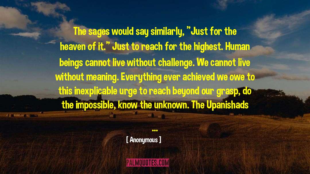 Upanishads quotes by Anonymous