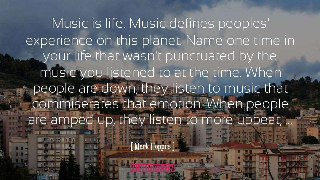 Upbeat quotes by Mark Hoppus