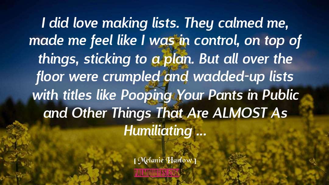 Upchurch Love quotes by Melanie Harlow